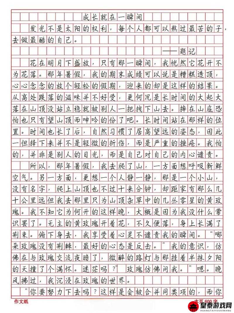 错几道题往下面插一支笔作文：别样惩罚方式