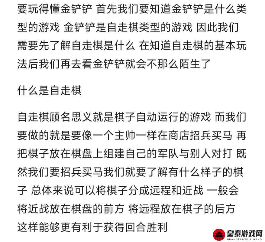 不是自走棋好玩吗？带你了解独特的不是自走棋